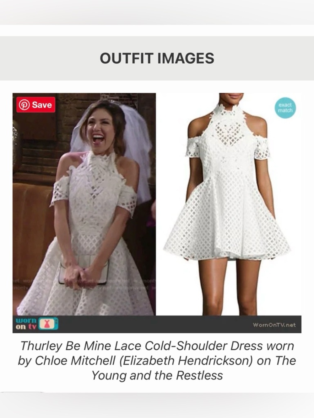 Thurley Be Mine Lace Cold Shoulder Dress Ivory Size 10 NWT $795